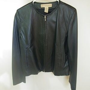 Apostrophe Leather Jacket
